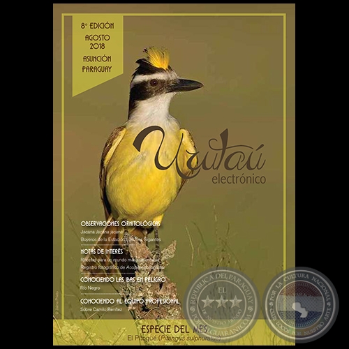 URUTAÚ ELECTRÓNICO - 8° EDICIÓN - AGOSTO 2018